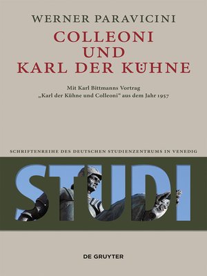 cover image of Colleoni und Karl der Kühne